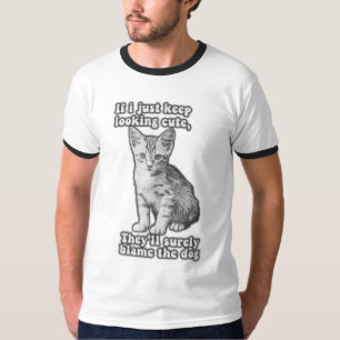 Funny niedliches Katzenmem für Katzenbesitzer & Kä T-Shirt