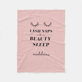 Funny Niedliches Zitat Lash Nickerchen Blanket Bab Fleecedecke