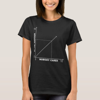 Funny Niemand kümmert sich um die Arbeit härter Di T-Shirt