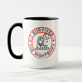 Funny Nightshift Nurse Tasse
