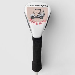 Funny nimmt eine Menge Balls Golf Head Cover Golf Headcover