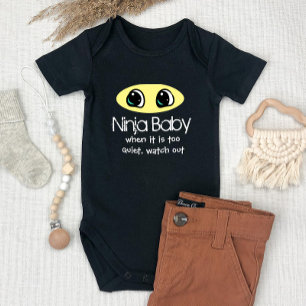 Funny Ninja Baby - Bodysuit Strampler