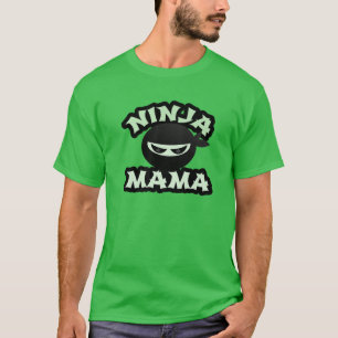 Funny NINJA MAMA Multitasking WAHM Baby Junge Mutt T-Shirt