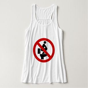Funny NO Feed on Seat ⚠ Thai ⚠ Tank Top