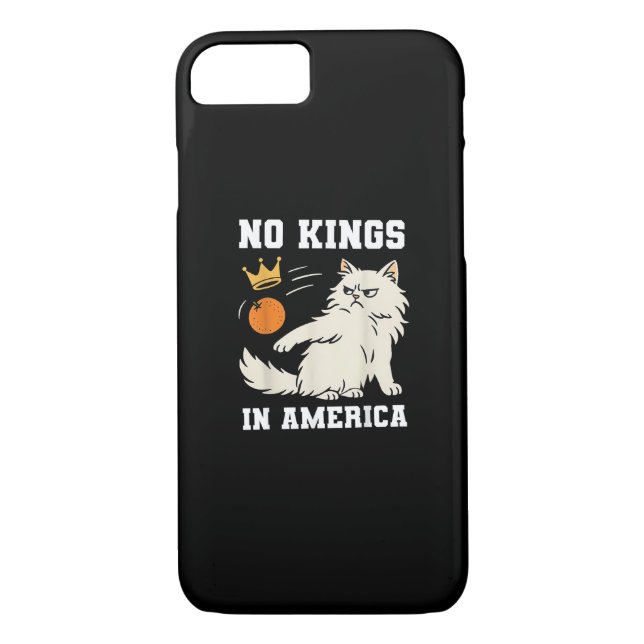 Funny No Kings in America Retro Classic Style Case-Mate iPhone Hülle (Rückseite)