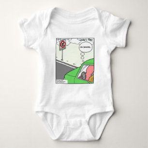 Funny No Tintenfisch Zone Baby Strampler