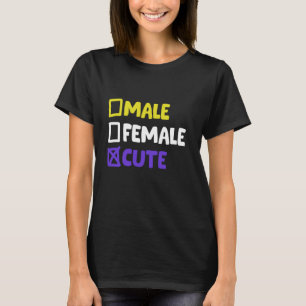 Funny Nonbinary und Transgender 4 T-Shirt