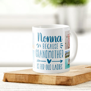 Funny Nonna Grandchildren Kaffeetasse