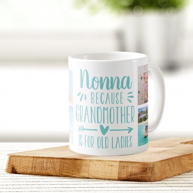 Funny Nonna Grandchildren Kaffeetasse (Von Creator hochgeladen)