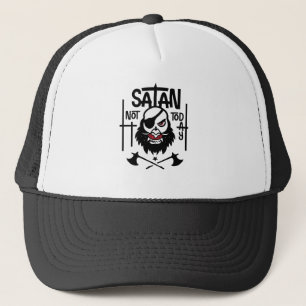 Funny not Today Satan - Gefangen Truckerkappe