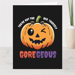 Funny not too bad Gore-Geous Niedlich Winking Pump Karte
