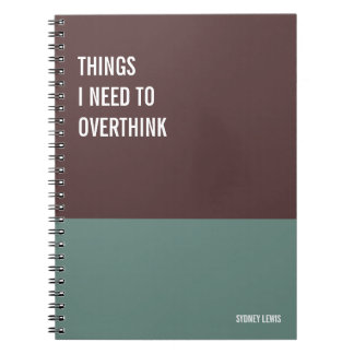 Funny Notebook, Humorvolles Writing Pad Journal, H Notizblock