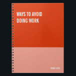 Funny Notebook, Humorvolles Writing Pad Journal, H Notizblock<br><div class="desc">Ein lustiges Notizbuch,  das Sie für alle Ihre täglichen Erinnerungen,  tiefe Gedanken und Kummer,  oder nur für Notizen an der Schule und am Arbeitsplatz verwenden können. Es ist ein großartiges Geschenk.</div>