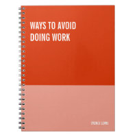 Funny Notebook, Humorvolles Writing Pad Journal, H