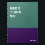 Funny Notebook, Humorvolles Writing Pad Journal, H Notizblock<br><div class="desc">Ein lustiges Notizbuch,  das Sie für alle Ihre täglichen Erinnerungen,  tiefe Gedanken und Kummer,  oder nur für Notizen an der Schule und am Arbeitsplatz verwenden können. Es ist ein großartiges Geschenk.</div>