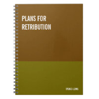 Funny Notebook, Humorvolles Writing Pad Journal, H