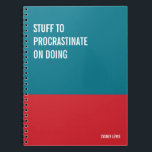 Funny Notebook, Humorvolles Writing Pad Journal, H Notizblock<br><div class="desc">Ein lustiges Notizbuch,  das Sie für alle Ihre täglichen Erinnerungen,  tiefe Gedanken und Kummer,  oder nur für Notizen an der Schule und am Arbeitsplatz verwenden können. Es ist ein großartiges Geschenk.</div>