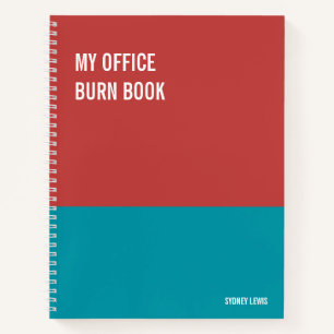 Funny Notebook, Humorvolles Writing Pad Journal, H Notizbuch