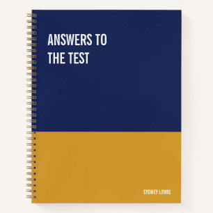 Funny Notebook, Humorvolles Writing Pad Journal, H Notizbuch