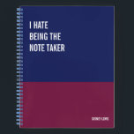 Funny Notebook, Humorvolles Writing Pad Journal, H Notizbuch<br><div class="desc">Ein lustiges Notizbuch,  das Sie für alle Ihre täglichen Erinnerungen,  tiefe Gedanken und Kummer,  oder nur für Notizen an der Schule und am Arbeitsplatz verwenden können. Es ist ein großartiges Geschenk.</div>