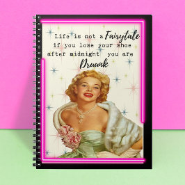 Funny Notebook Journal Best Friend Gift "Fairy" Notizblock