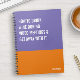 Funny Notebook, Snarky Writing Pad Journal, Hinwei Notizblock