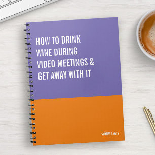 Funny Notebook, Snarky Writing Pad Journal, Hinwei Notizblock