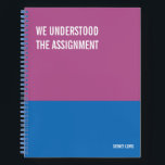 Funny Notebook, Snarky Writing Pad Journal, Hinwei Notizbuch<br><div class="desc">Ein lustiges Notizbuch,  das Sie für alle Ihre täglichen Erinnerungen,  tiefe Gedanken und Kummer,  oder nur für Notizen an der Schule und am Arbeitsplatz verwenden können. Es ist ein großartiges Geschenk.</div>