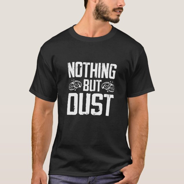 Funny Nothing But Dust - Trap Shooting Premium_3 T-Shirt (Vorderseite)