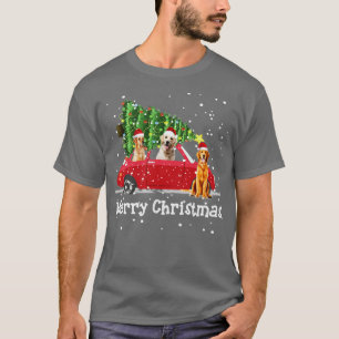 Funny Nova Scotia Duck Tolling Retriever Rides Car T-Shirt