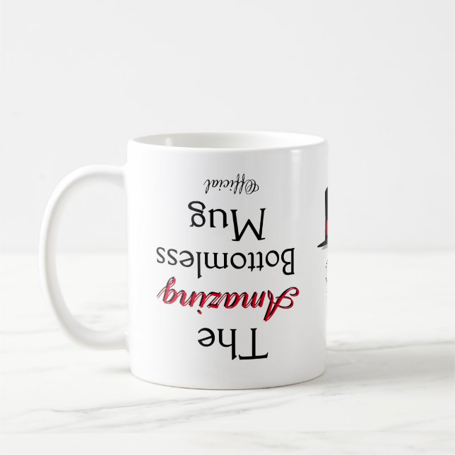 Funny Novelle The OFFIZIELLE PHANTASTISCHE BOTTOML Kaffeetasse (Links)