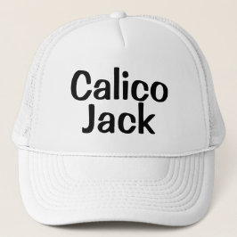 Funny Novelty Baseball CALICO JACK Truckerkappe