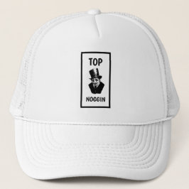 Funny Novelty Baseball TOP NOGGIN Truckerkappe