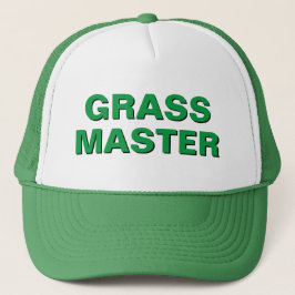 Funny Novelty Baseball Weihnachtsgeschenk GRASS MA Truckerkappe