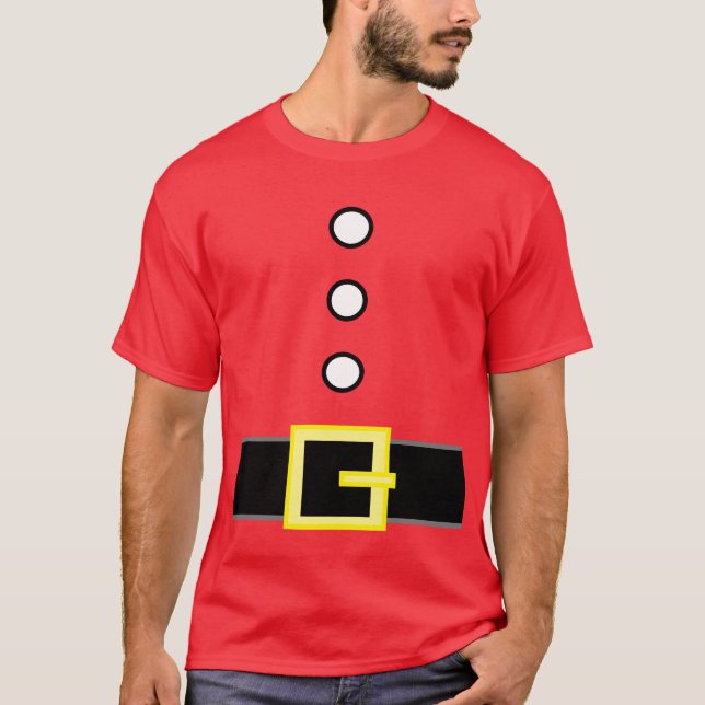 Funny Novelty Christmas SANTA'S ELF ANZUG COSTUME T-Shirt (Vorderseite)