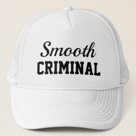 Funny Novelty Fashion SMOOTH CRIMINAL Truckerkappe