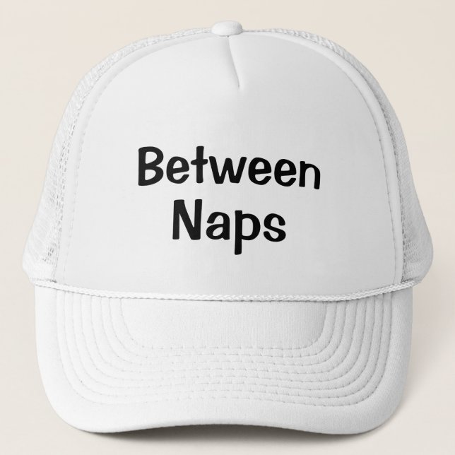 Funny Novelty Fashion ZWISCHEN NICKERCHEN Truckerkappe (Vorderseite)