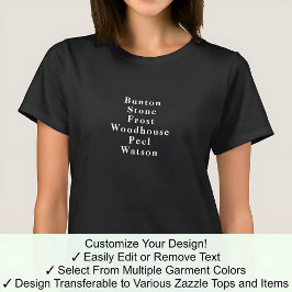 Funny Novelty Forename Name Celebration Game 01W T-Shirt