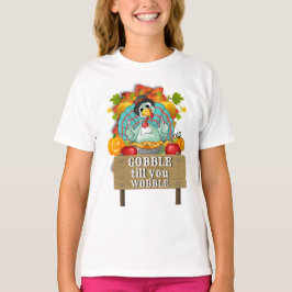 Funny Novelty Graphic GOBBLE BIS SIE WÖHLIG T-Shirt
