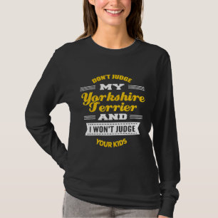 Funny Novelty Yorkshire Terrier Dog Tshirt
