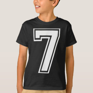 Funny Number 7 67 Meme Costume Matching Group Hall T-Shirt