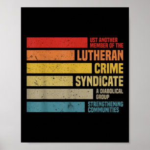 Funny nur ein anderes Mitglied der Lutheran Crime  Poster