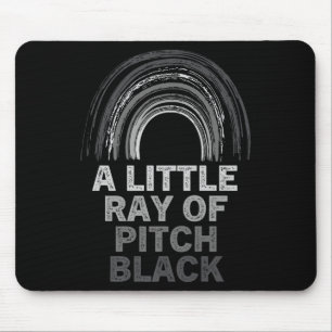 Funny nur ein wenig Ray von den schwarzen Männern Mousepad
