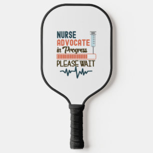 Funny Nurse Advocate Geschenk Krankenpfleger Advoc Pickleball Schläger