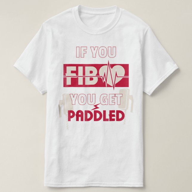 Funny Nurse Cardiac T Shirt - ER ICU Doctor TShirt (Design vorne)