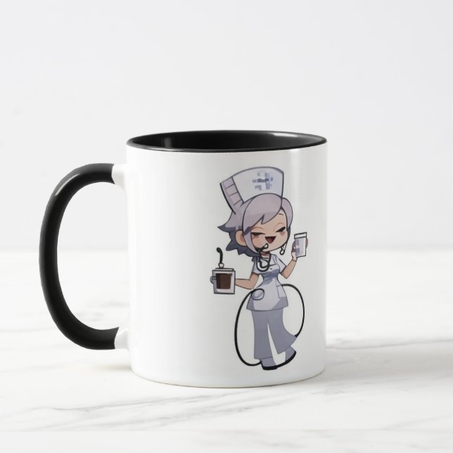 Funny Nurse Coffee Mug (Gauche)