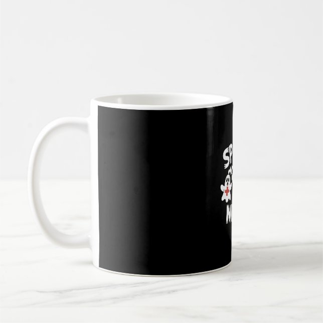 Funny Nurse Halloween Kaffeetasse (Links)