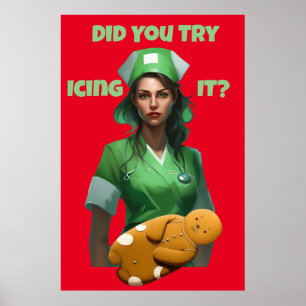 Funny Nurse Iss It Thunder_Cove Poster