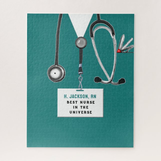 Funny Nurse Jigsaw Puzzle (Vertikal)