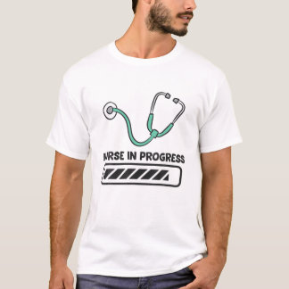 Funny Nurse Lover Nurse in Progress Future Nurse T-Shirt